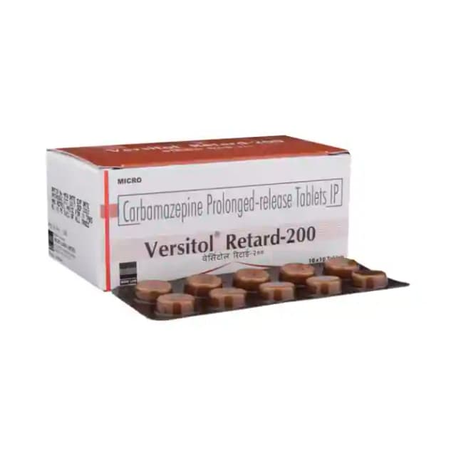Versitol Retard 200 PR (10 tablets pr in 1 strip)