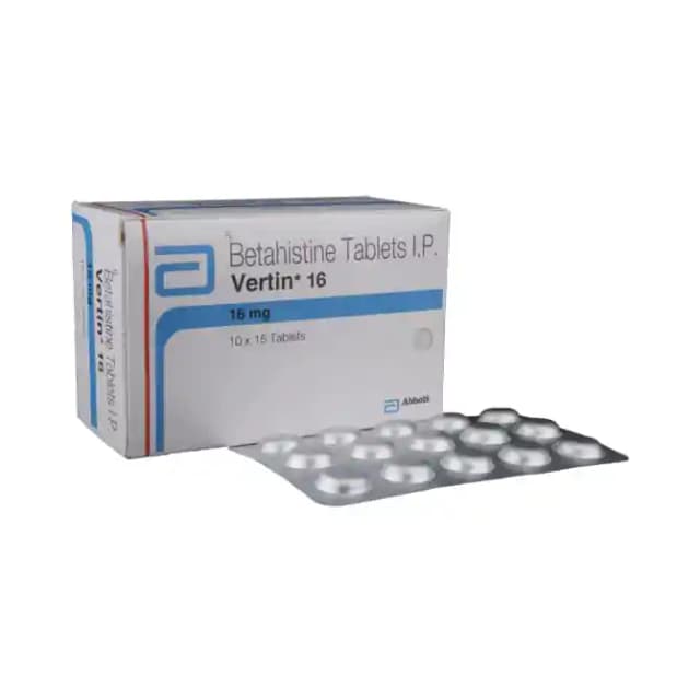 Vertin 16 (15 tablets in 1 strip)