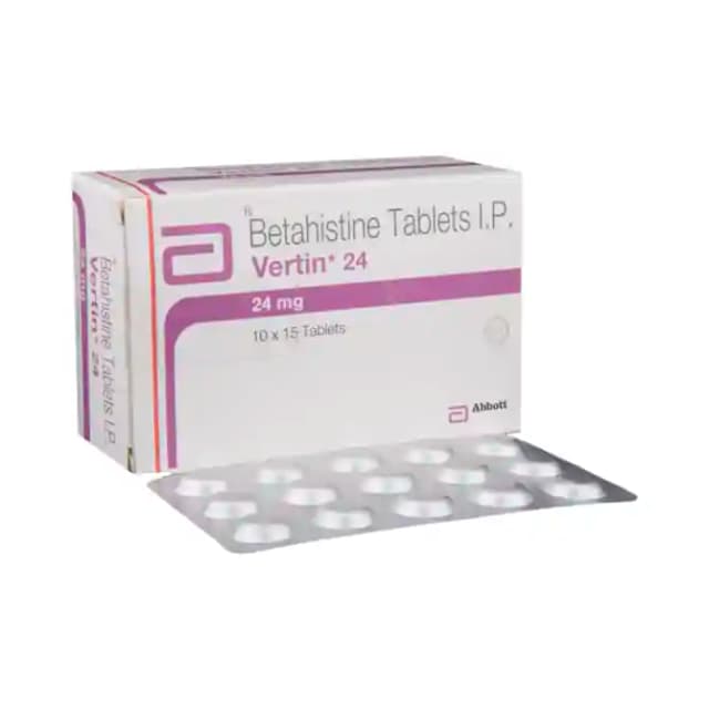 Vertin 24 (15 tablets in 1 strip)