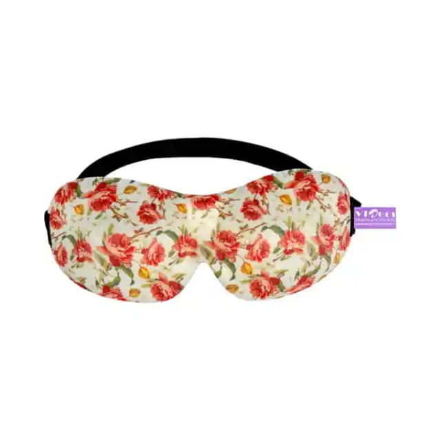 Viaggi 3D Eye Mask Yellow Printed (1 Packet Of 1 Eye Pad)