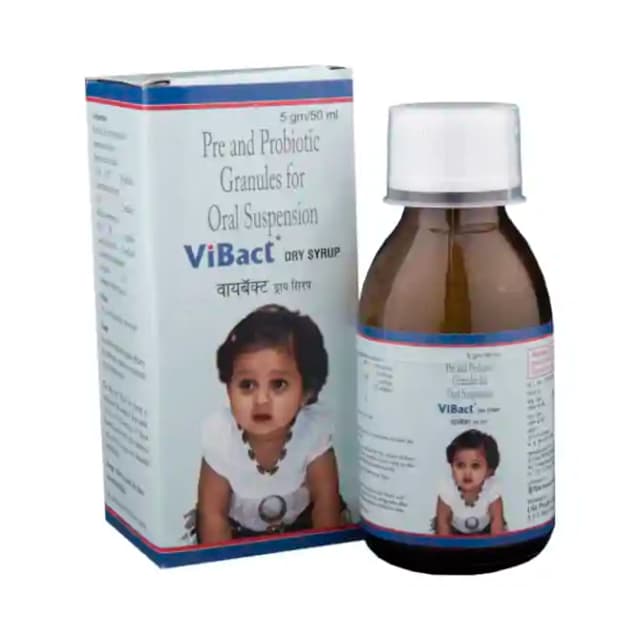 Vibact Dry Syrup (1 Bottle of 50 ml Oral Suspension)