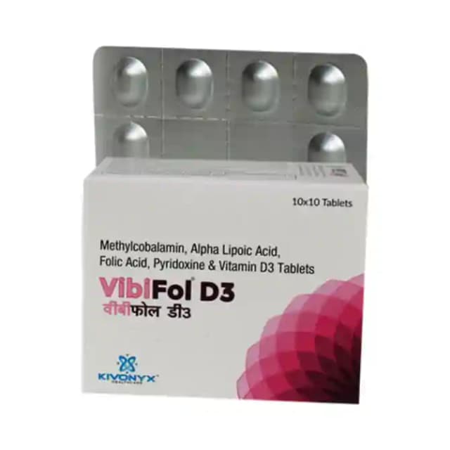 Vibifol D3 (1 Strip Of 10 tablets)