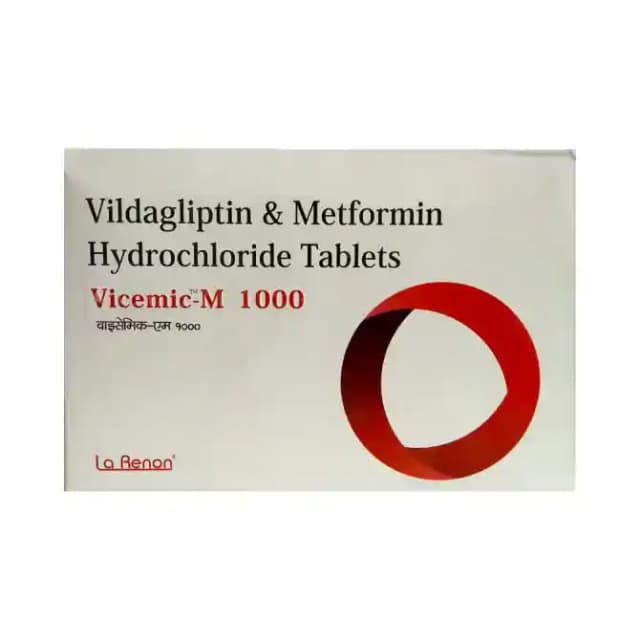Vicemic M 1000 (15 tablets in 1 strip)