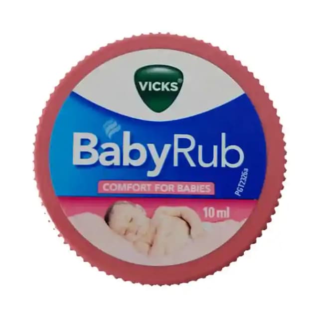 Vicks BabyRub Ointment (1 Jar Of 10 ml Ointment)