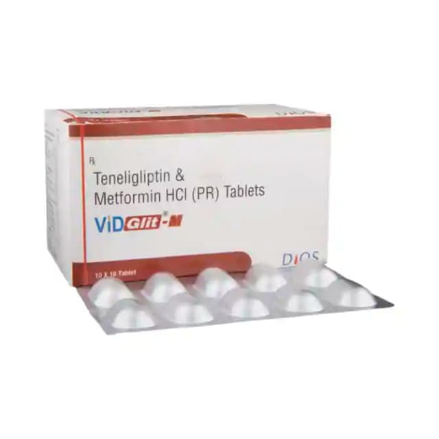 Vidglit M SR (10 tablets sr in 1 strip)