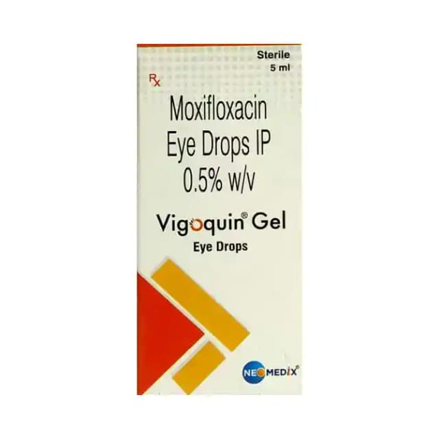 Vigoquin Gel Eye Drop (5 ml in 1 bottle)