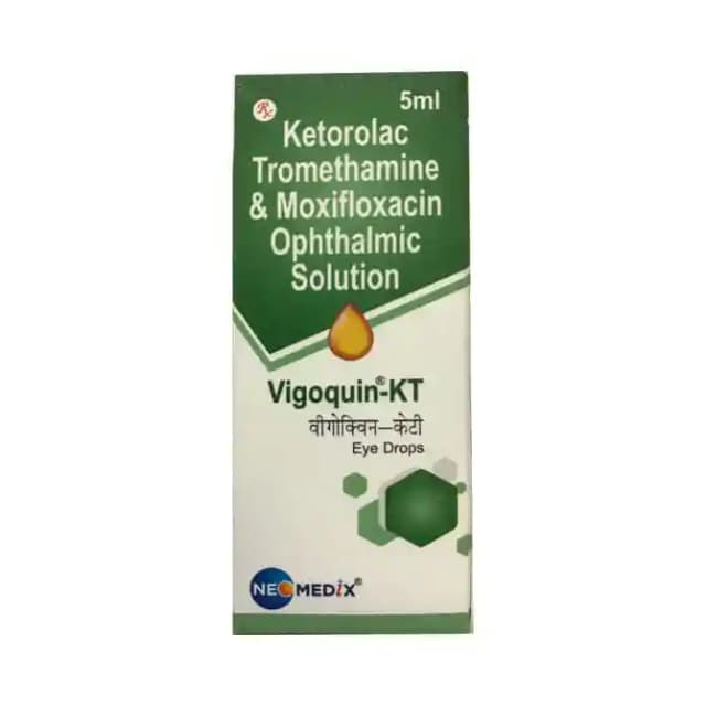 Vigoquin KT Eye Drop (5 ml in 1 bottle)