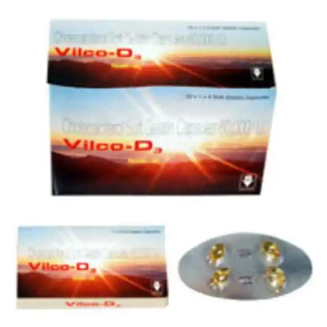 Vilco D3 (1 Strip Of 4 capsules)