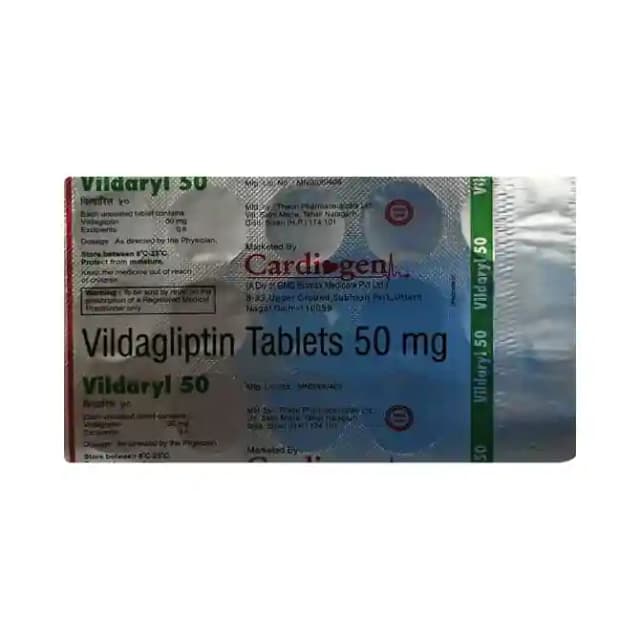 Vildaryl 50 (15 tablets in 1 strip)