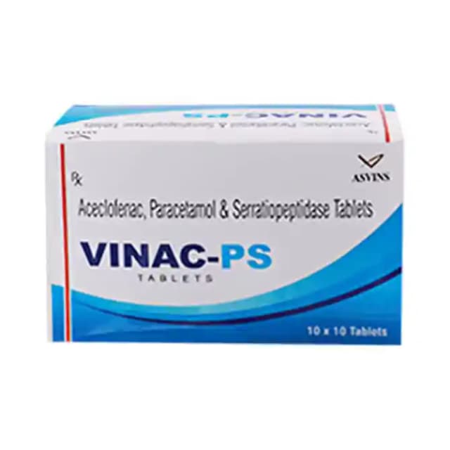 Vinac PS (10 tablets in 1 strip)