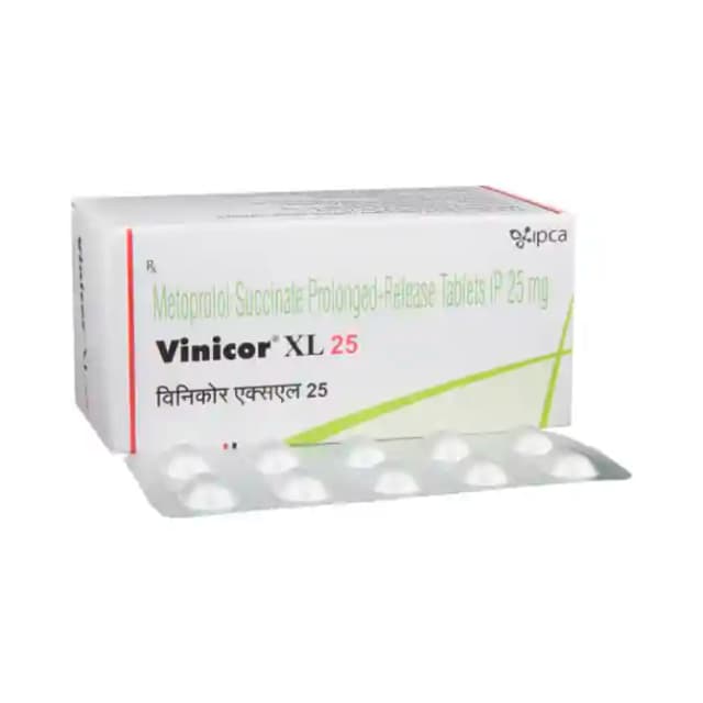 Vinicor XL 25 (10 tablets pr in 1 strip)