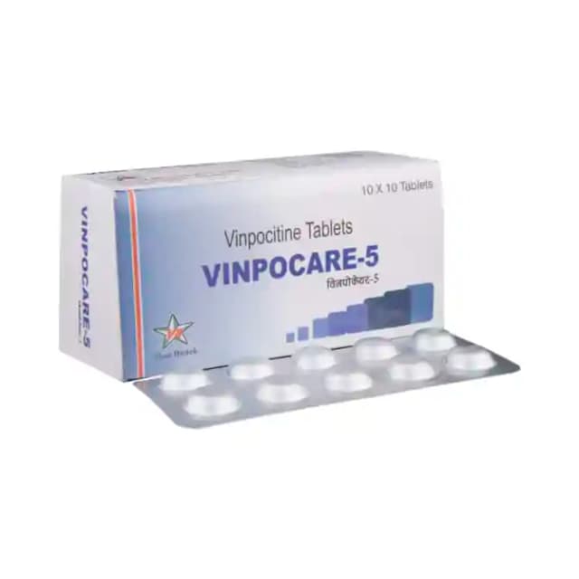 Vinpocare 5 (10 tablets in 1 strip)