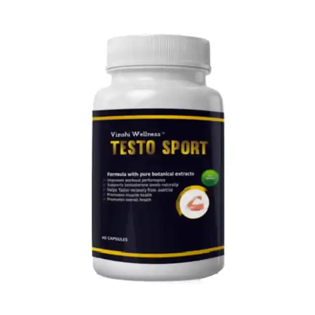 Vinshi Wellness Testo Sport (1 Bottle of 60 capsules)