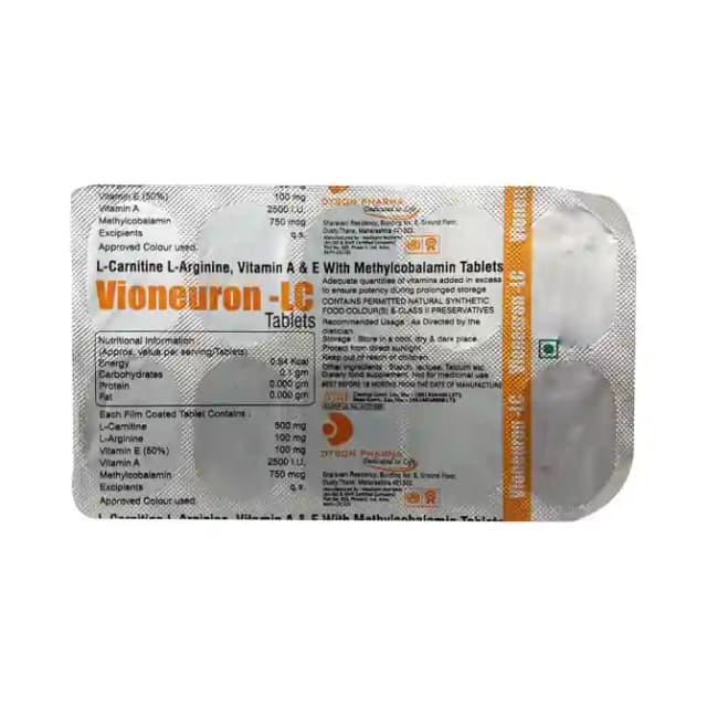 Vioneuron LC (1 Strip Of 10 tablets)