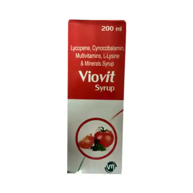 Viovit Syrup (1 Bottle of 200 ml Syrup)