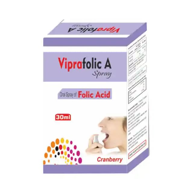 Viprafolic A Spray Cranberry (1 Bottle of 30 ml Oral Solution)