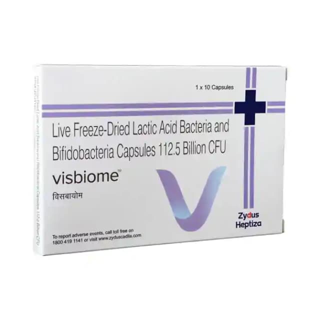 Visbiome (10 capsules in 1 strip)