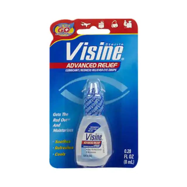Visine Advanced Relief Eye Drop (1 Packet Of 8 ml Eye Drop)