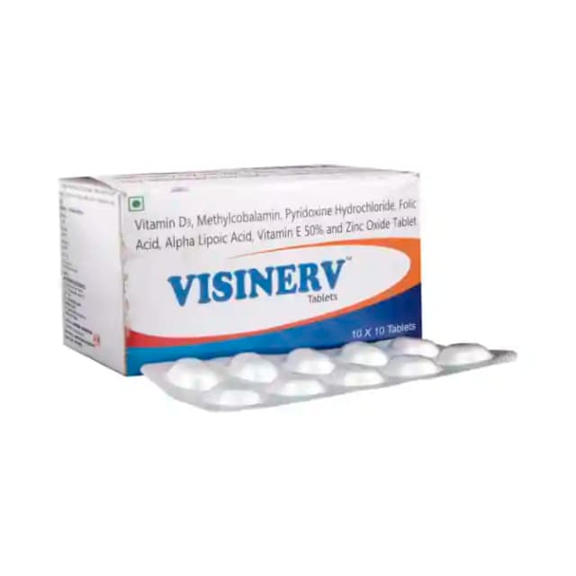 Visinerv (1 Strip Of 10 tablets)