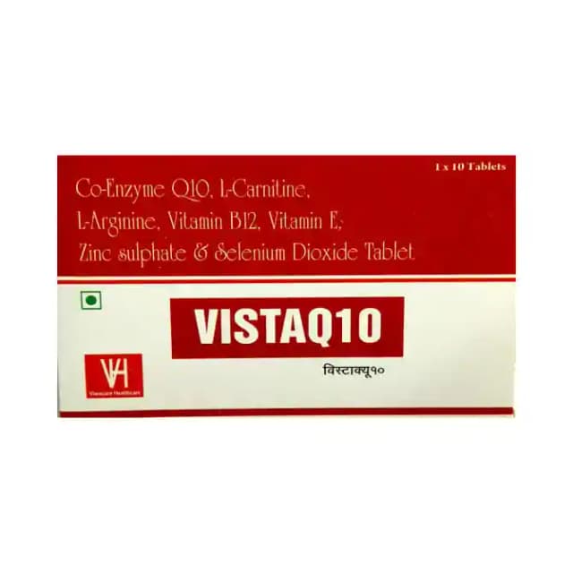 Vista Q10 (1 Strip Of 10 tablets)