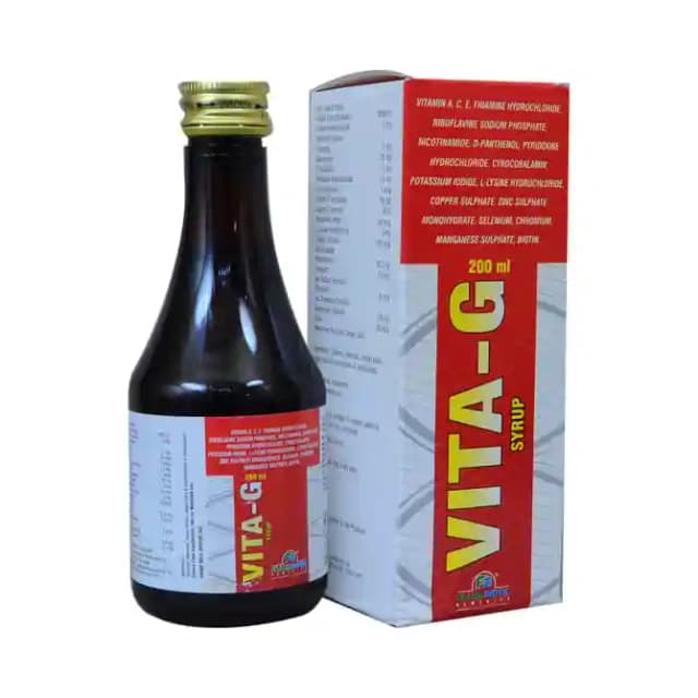 Vita G Syrup (1 Bottle of 200 ml Syrup)