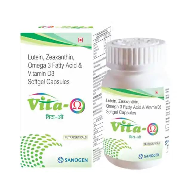 Vita O Softgel (1 Bottle of 30 soft gelatin capsules)