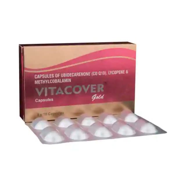 Vitacover Gold (1 Strip Of 10 capsules)