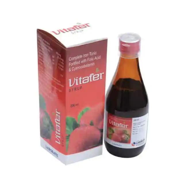 Vitafer Syrup (1 Bottle of 200 ml Syrup)