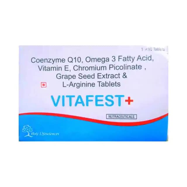 Vitafest Plus (1 Strip Of 10 tablets)