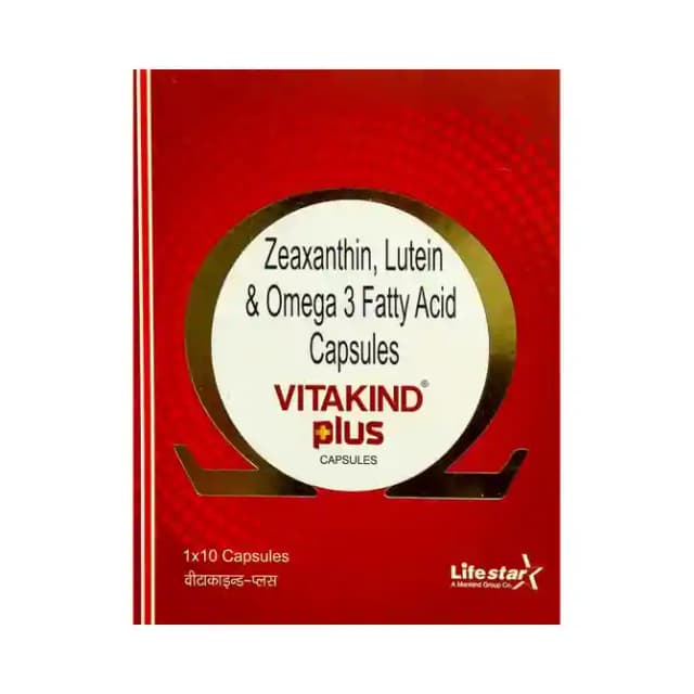 Vitakind Plus (1 Strip Of 10 capsules)