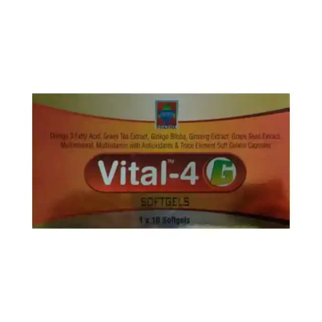 Vital 4G (1 Strip Of 10 capsules)