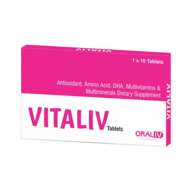 Vitaliv (1 Strip Of 10 tablets)