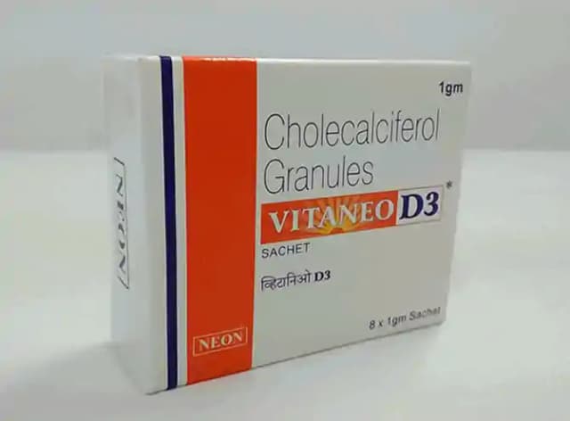 Vitaneo D3 Granules (1 Sachet Of 1 gm Granules)