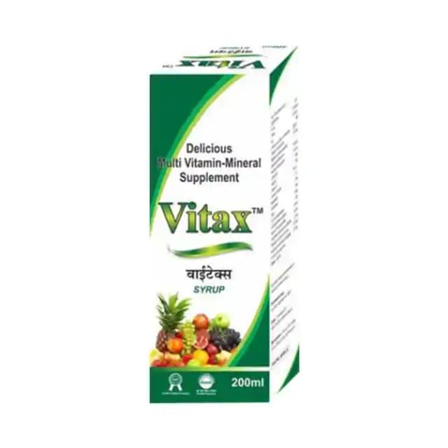 Vitax Syrup (1 Bottle of 200 ml Syrup)