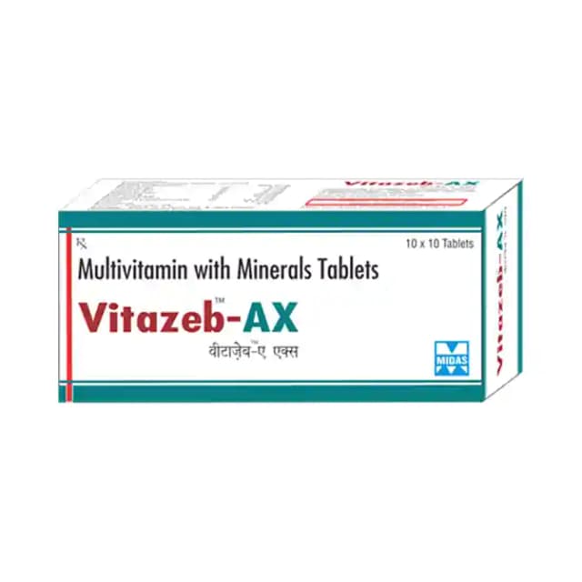Vitazeb AX (1 Strip Of 10 tablets)