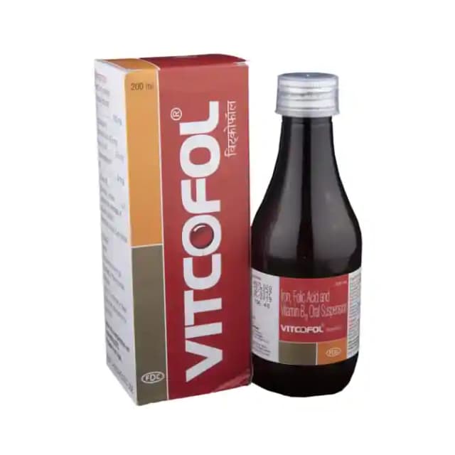 Vitcofol Com Syrup (1 Bottle of 200 ml Syrup)