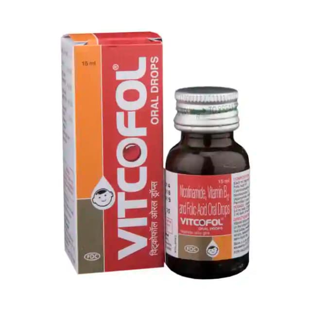 Vitcofol Oral Drops (1 Bottle of 15 ml Oral Drops)
