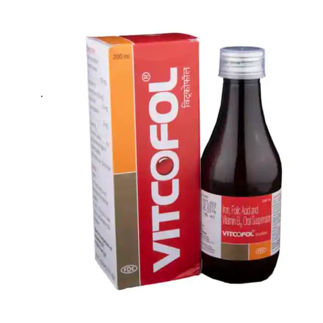 Vitcofol Suspension (1 Bottle of 200 ml Suspension)