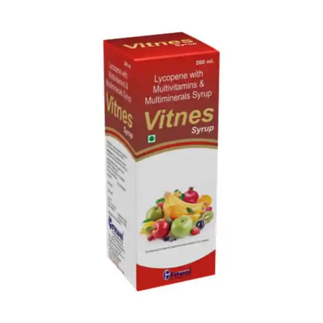 Vitnes Syrup (1 Bottle of 200 ml Syrup)