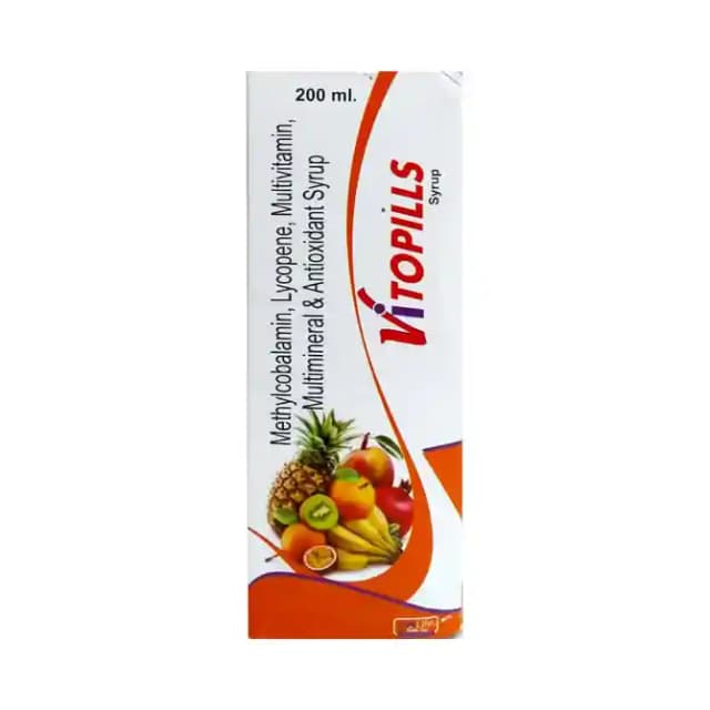 Vitopills Syrup (1 Bottle of 200 ml Syrup)