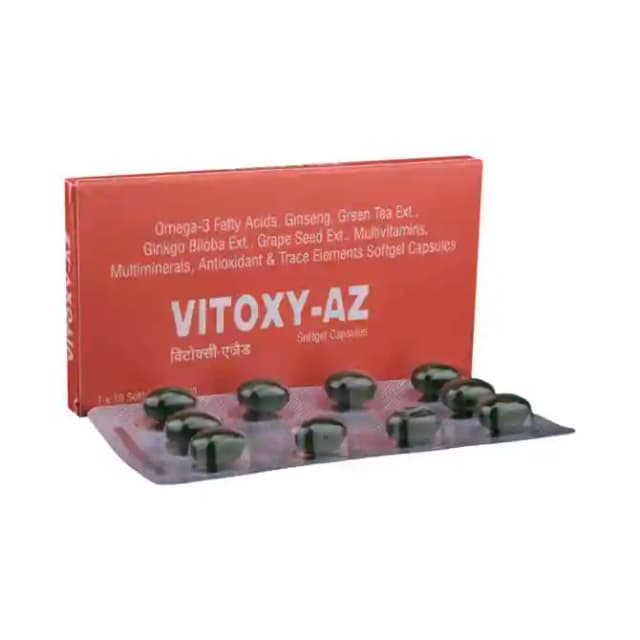 Vitoxy AZ Soft Gelatin (1 Strip Of 10 soft gelatin capsules)