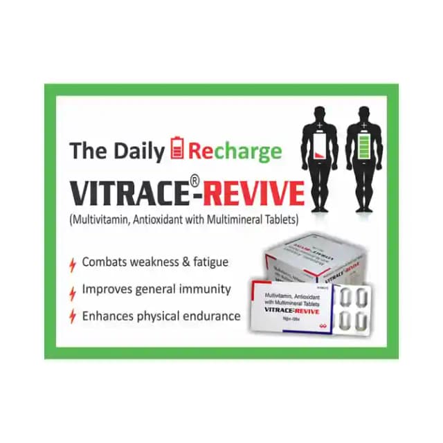 Vitrace Revive (1 Strip Of 10 tablets)
