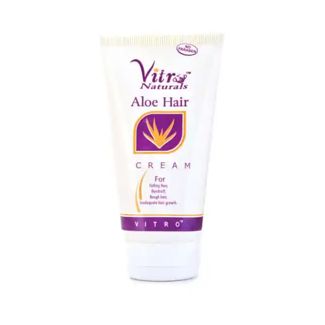 Vitro Naturals Aloe Hair Cream (1 Tube Of 75 gm Cream)