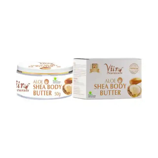 Vitro Naturals Aloe Shea Body Butter (1 Jar Of 50 gm Cream)