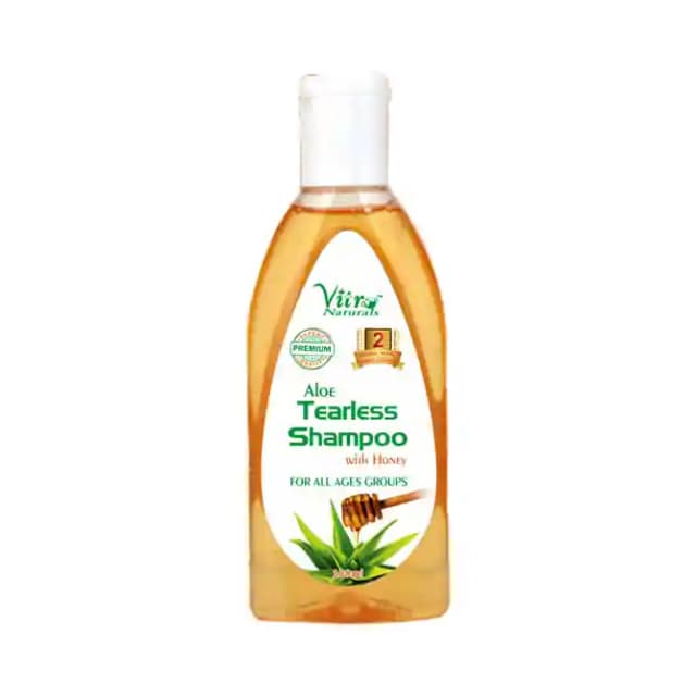 Vitro Naturals Aloe Tearless Shampoo (1 Bottle of 200 ml Shampoo)