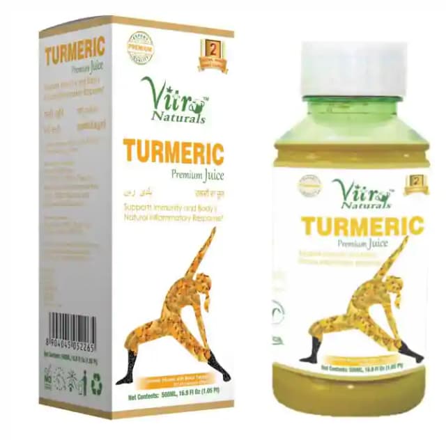 Vitro Naturals Turmeric Premium Juice (1 Bottle of 500 ml Juice)