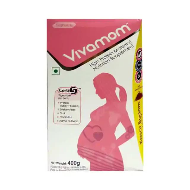 Vivamom Powder Kesar Badam (1 Box Of 400 gm Powder)