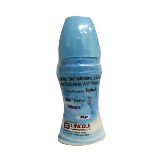 Vivian Roll ON Gel (1 Tube Of 40 gm Gel)