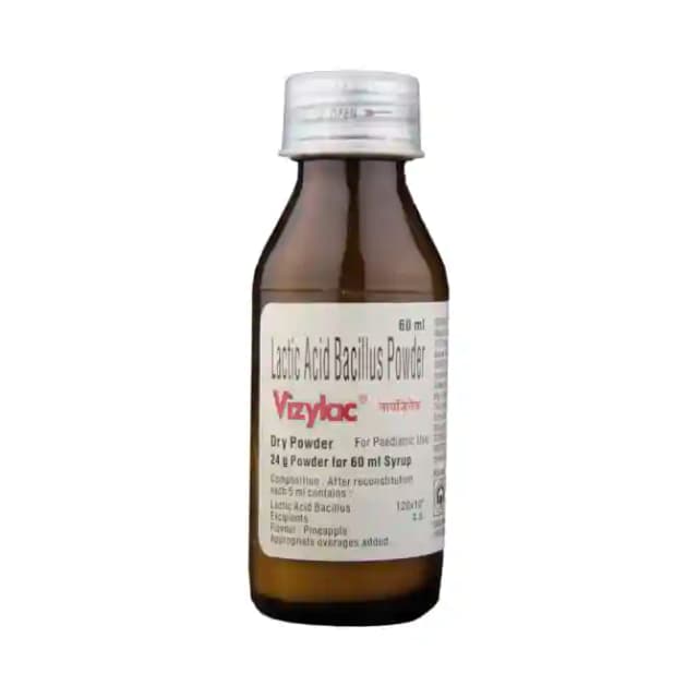 Vizylac Dry Syrup (1 Bottle of 60 ml Dry Syrup)