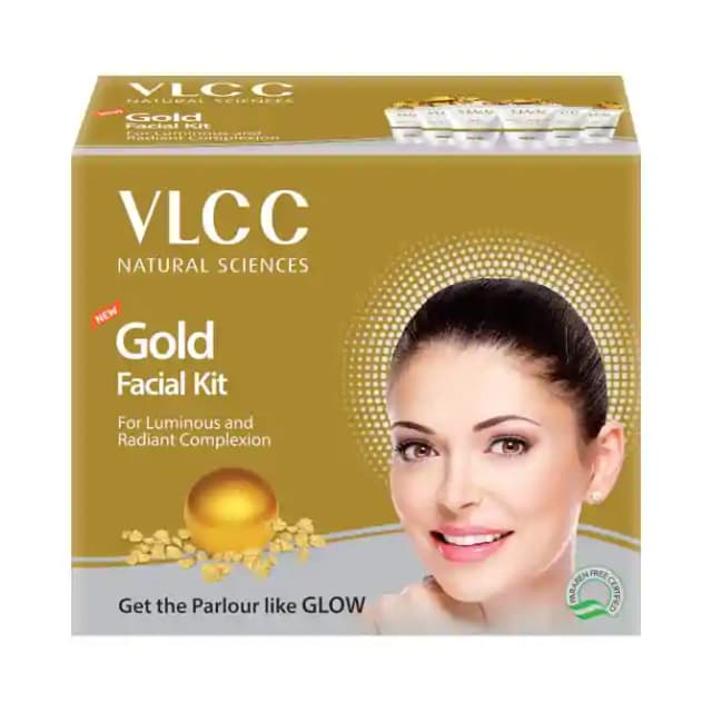 VLCC Natural Sciences Gold Facial Kit (1 Box Of 1 Kit)